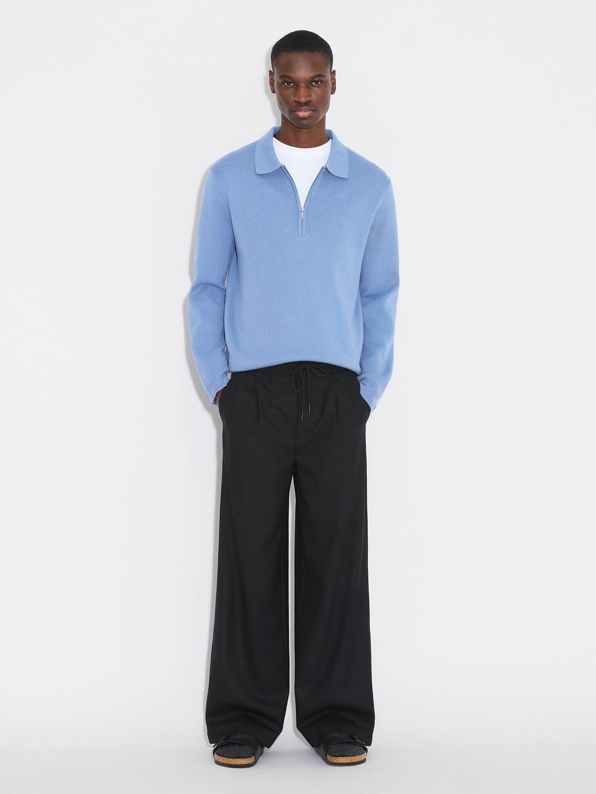 Milano Knit Half-Zip Sweater