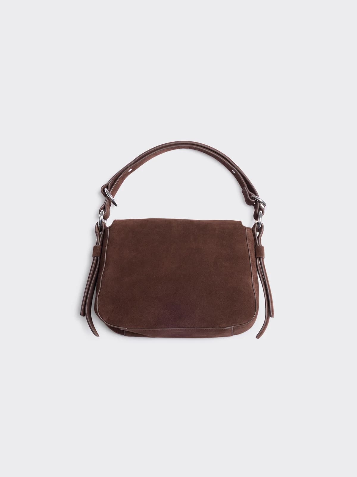 Bud Midi Suede Bag